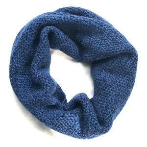 Blue/Black Warm Infinity Scarf